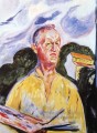 Autorretrato en ekely 1926 Edvard Munch